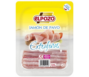 JAMON DE PAVO 125GRS (EL POZO)
